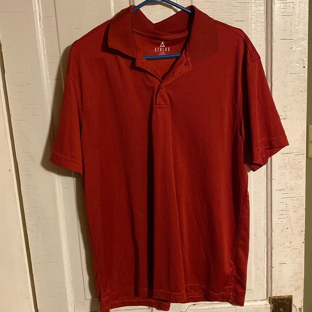2/$10! ATHLUX. Men’s polo.